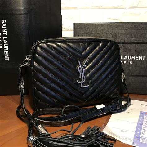 black and white ysl crossbody|Saint Laurent Crossbody Bags Handbags .